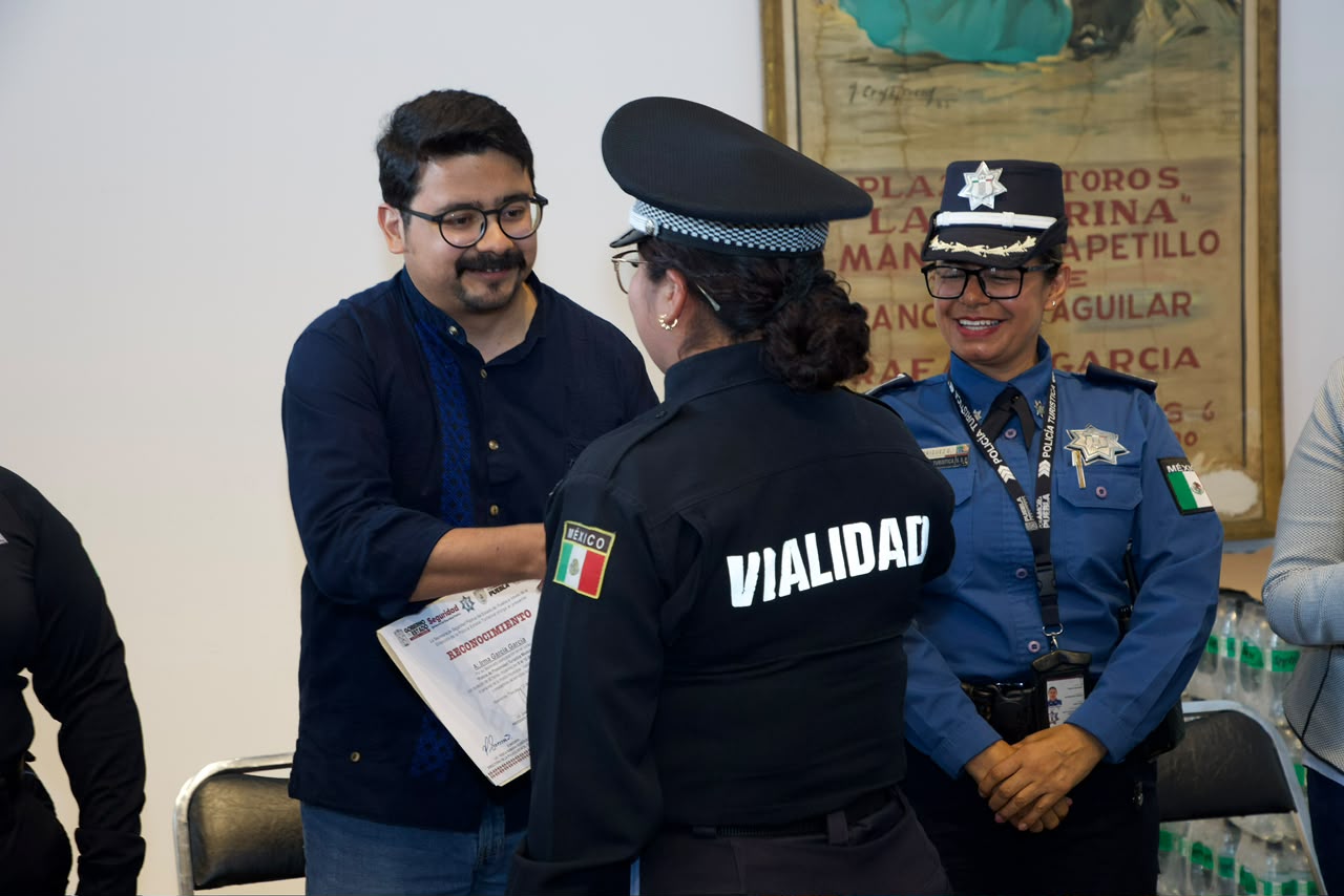 Huamantla concluye capacitación en Policía Turística y fortalece su preparación como Pueblo Mágico